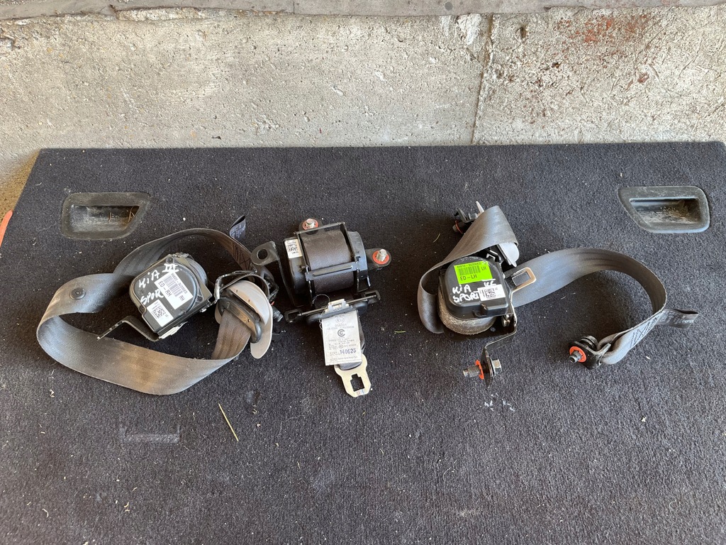 фото №1, Kia sportage iii ремені безпеки задня комплект