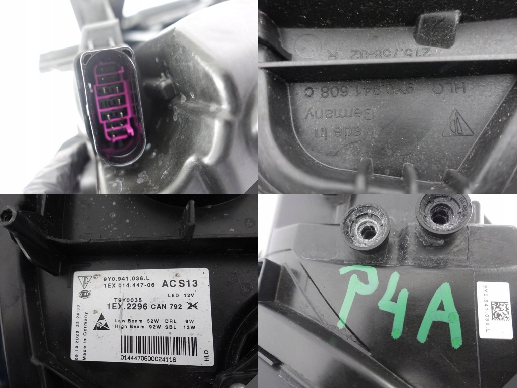 Porsche cayenne 9y0 e3 18- фара matrix full led Оригінал