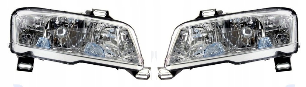 фото №1, Фары лампы комплект fiat stilo 01-07 tyc