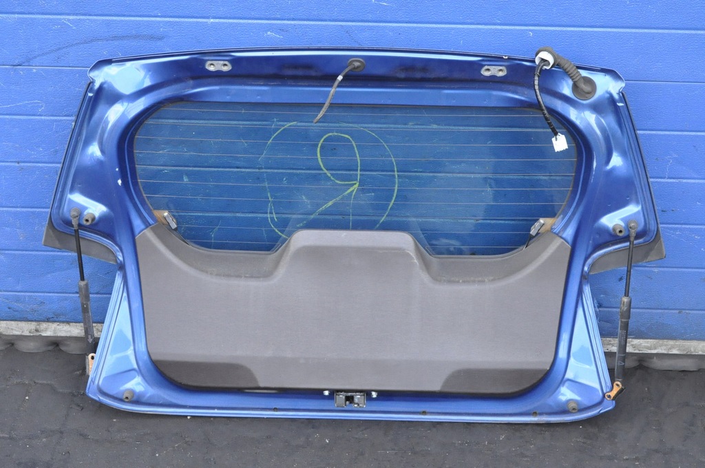 фото №8, Toyota iq крышка багажника багажника задняя задняя