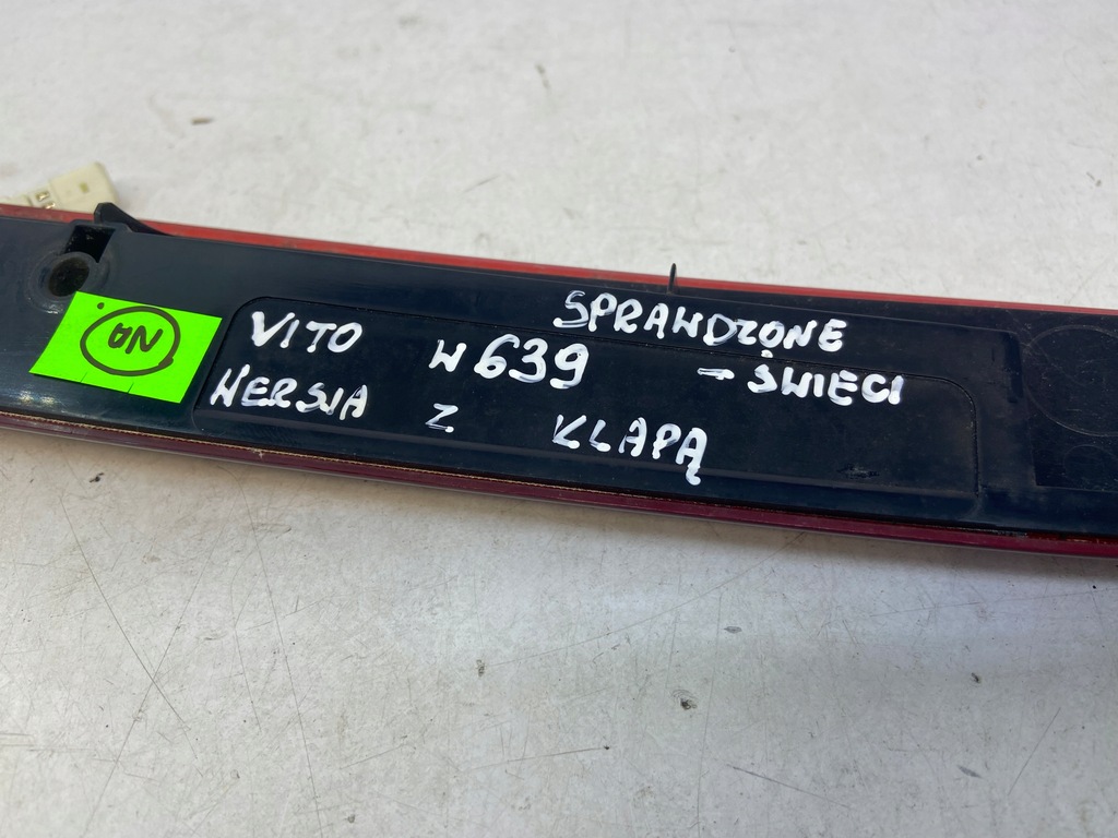 фото №14, Mercedes vito w639 третій світло стоп a6398200056