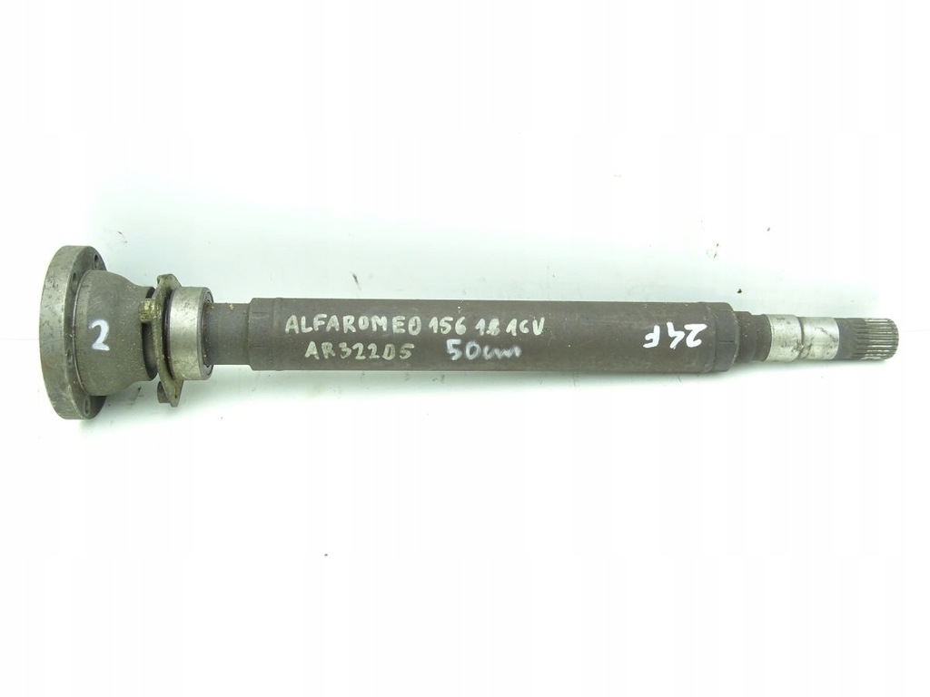 фото №1, Alfa romeo 156 97-06 1.8 16v ts привідний вал правий перед подовжувач