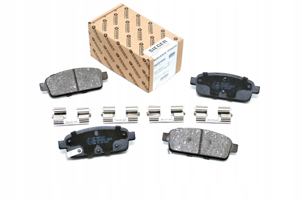 Набір гальмівні диски гальмівні 268mm + гальмівні колодки задній opel astra j універсал 2009-2015 Зі Шроту