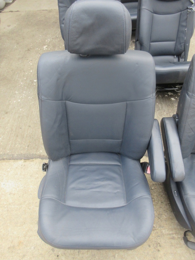 фото №2, Renault espace iv сиденье левый правый перед задняя drugi ряд trzeci ряд кожа