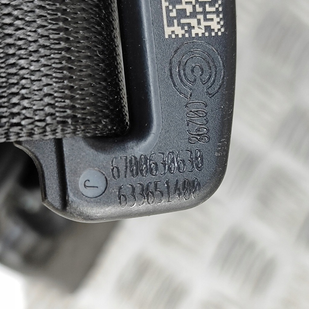 фото №7, Maserati levante 2016 ліва сторона pas безпеки сидіння заднього