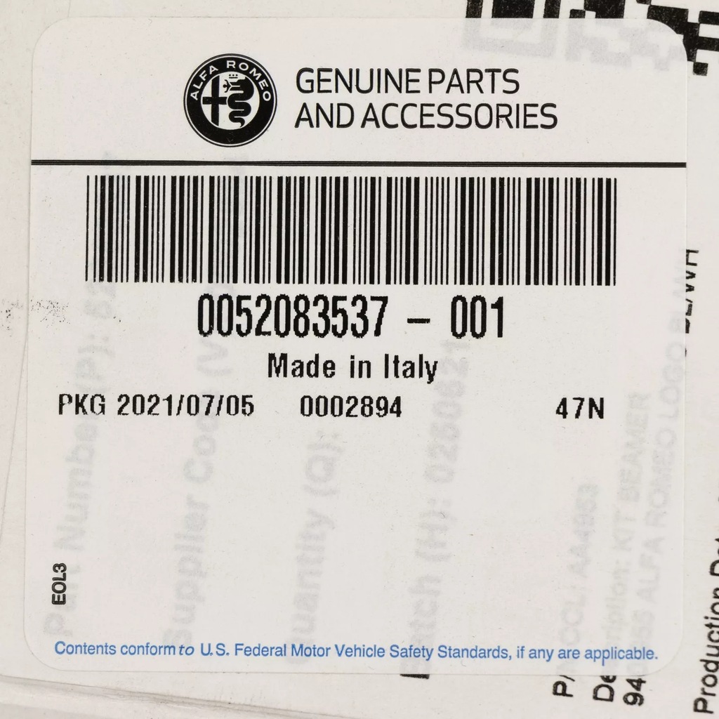 фото №8, Лампа na дверь с logo alfa romeo giulietta