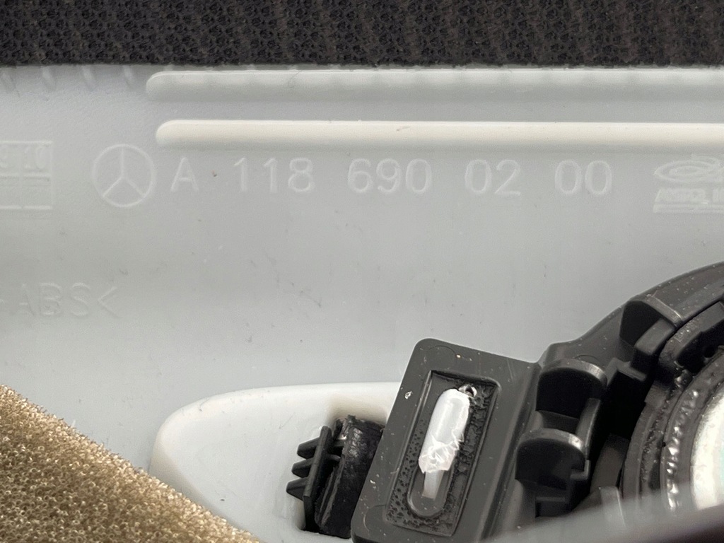 фото №11, Mercedes cla w118 a klasa kombi 2021r защита обшивка стойка a левая