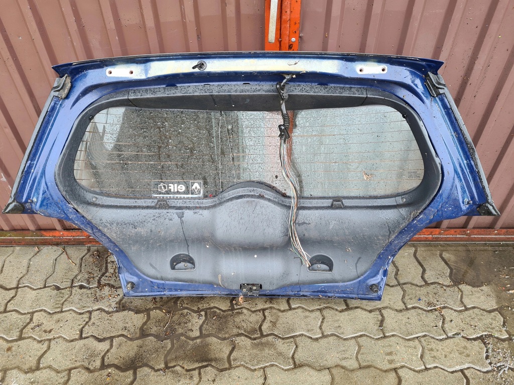 фото №2, Renault megane ii кришка багажника niebieska