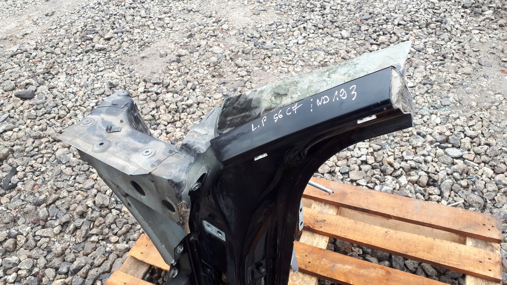 фото №6, A6 c7 4g блок двигателя a обшивка левый перед порог lz9y