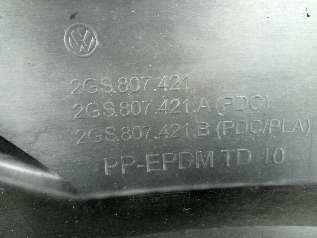 фото №11, Volkswagen vw polo vi 2g 2gs 2017- бампер задняя 2gs807421