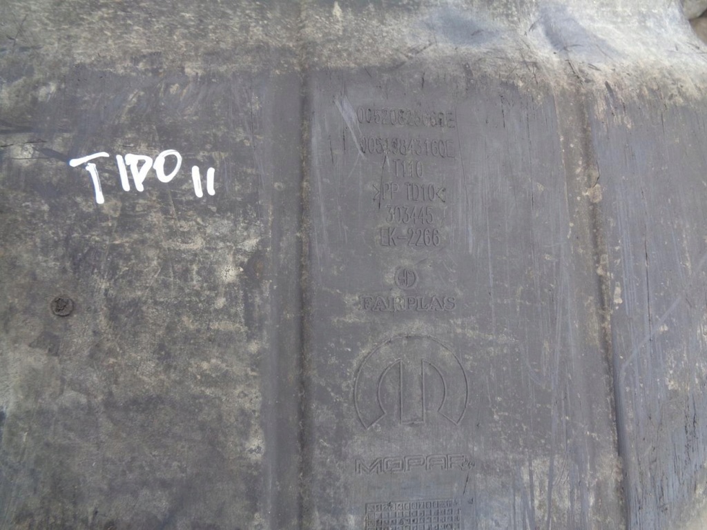 Захист  нижня плита під  двигун fiat tipo 2 2 2015- 00520825660 Недорого