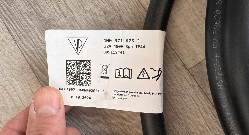 фото №12, Audi q8 e-tron повністю nowa зарядний пристрій мережева 22kw + трифазна мережа + шланг org.