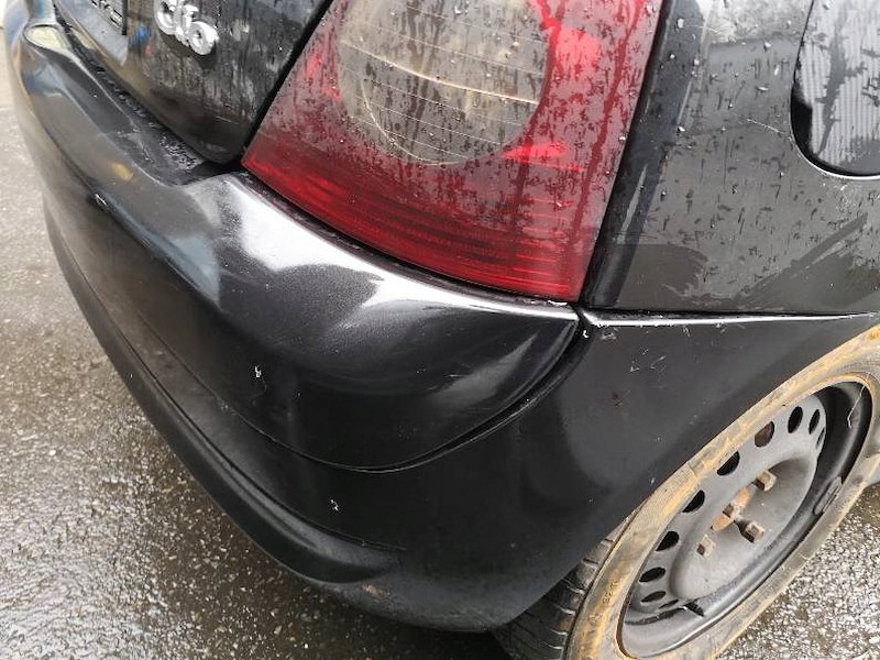 фото №3, Бампер задній renault clio ii nv676 3d