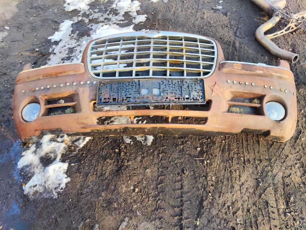 фото №9, Chrysler 300c бампер перед передний kompletny