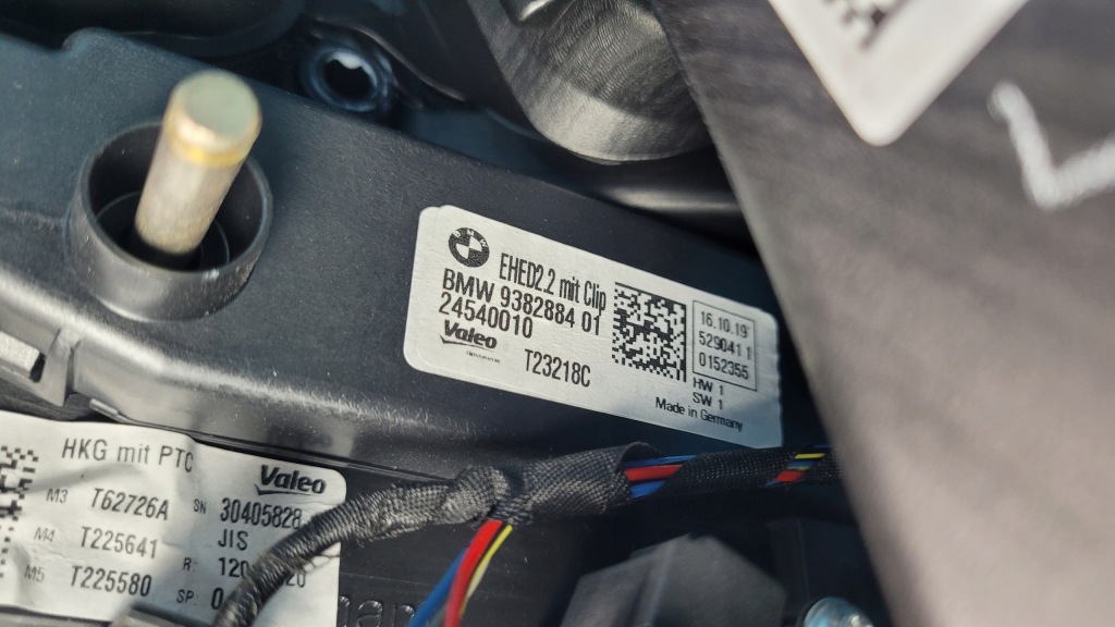 фото №11, Bmw 3’ g21 318d 2.0 19r обігрівач повітродувка 9483453 9382878