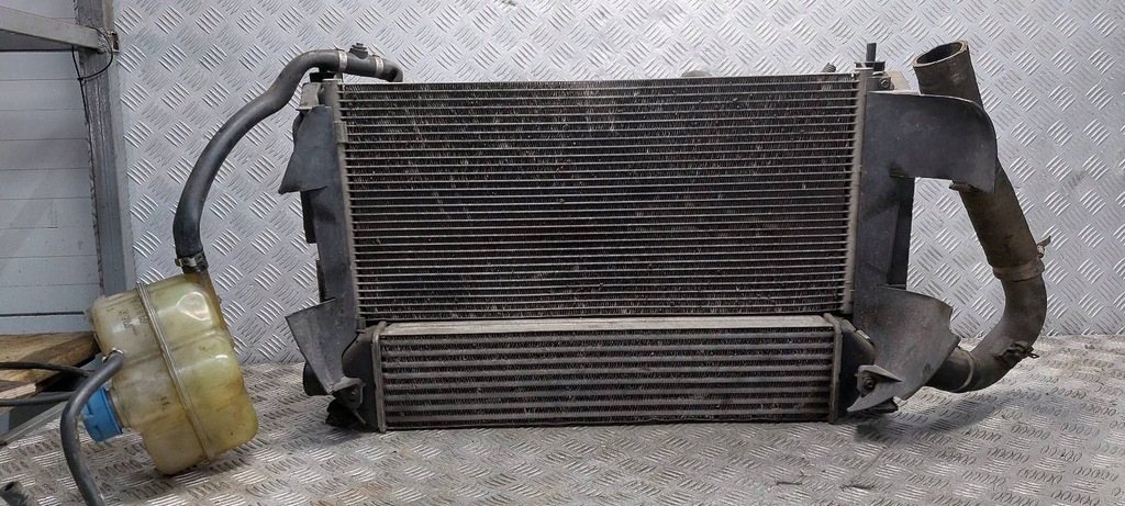 фото №1, Комплект радіатор вентилятори grande punto i 1.9 jhtd