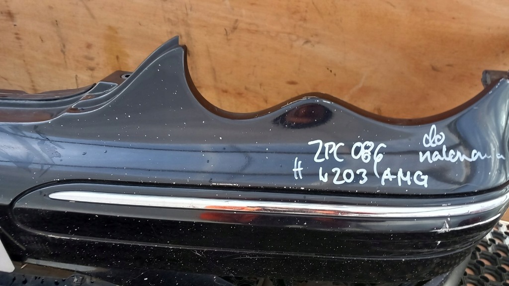 фото №9, Mercedes w203 amg бампер перед противотуманная фара