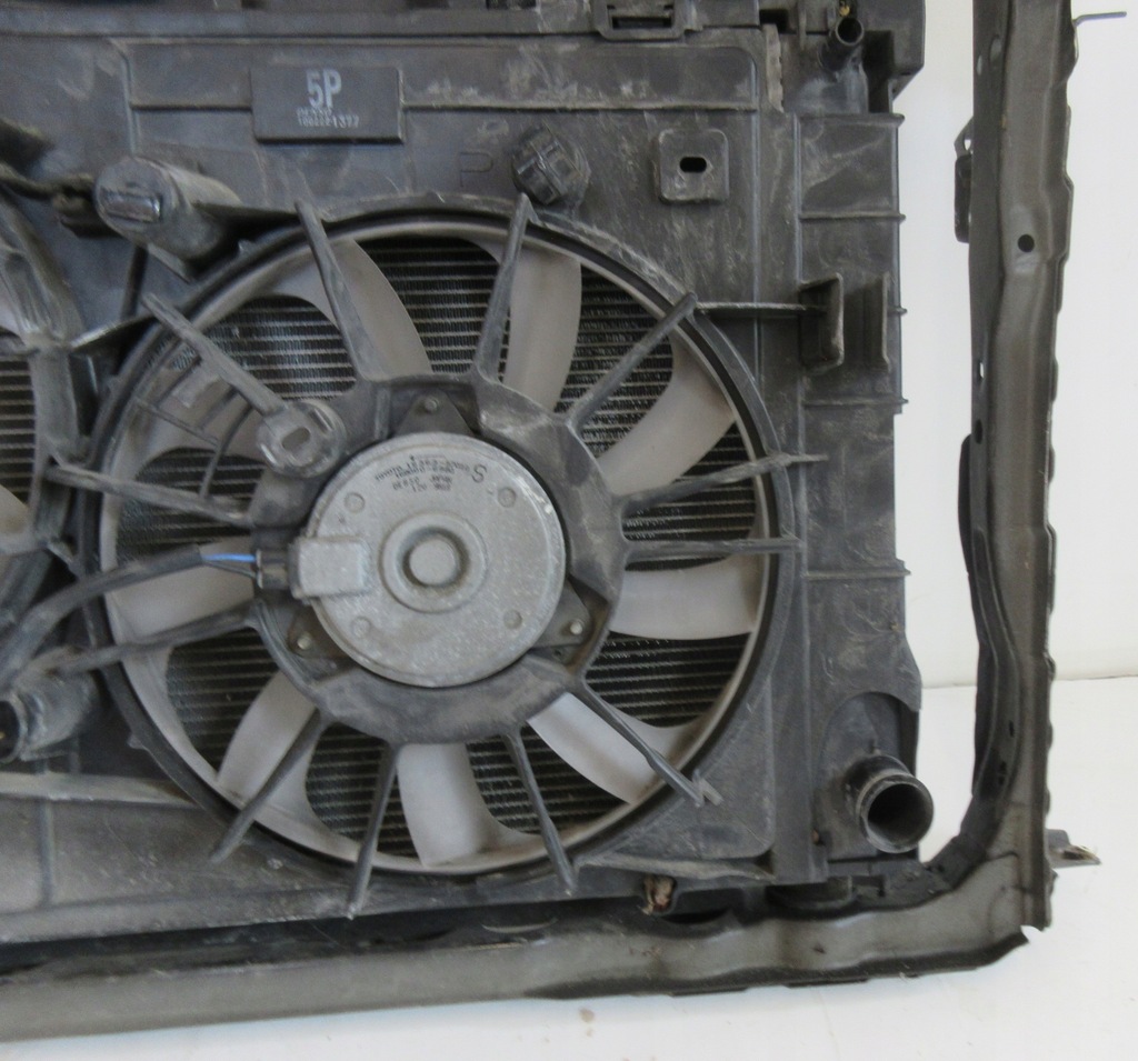 фото №7, Prius iii радіатор вентилятори підсилювач панель передня