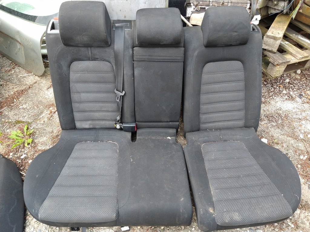 фото №8, Сидіння sportline передні + заднє сидіння комплект vw passat b6 kombi 04-11elektr