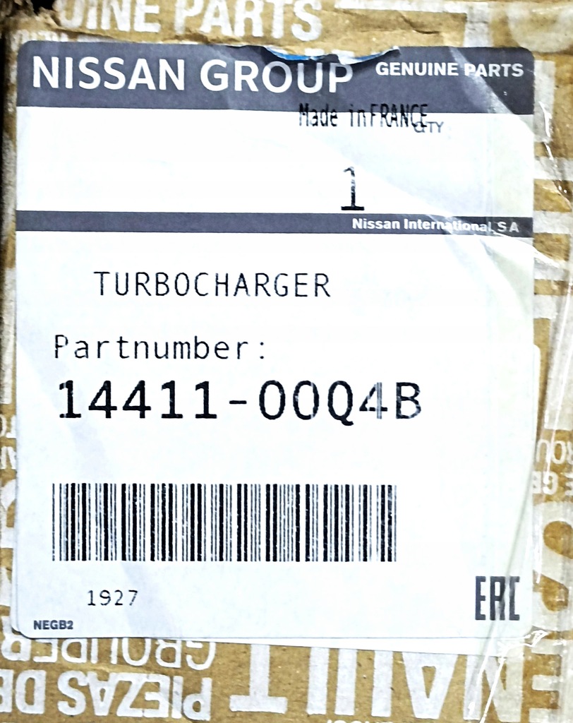 фото №16, Турбонагнетатель nissan nv400 opel movano b renault master iii 2.3 nowa оригинальный номер