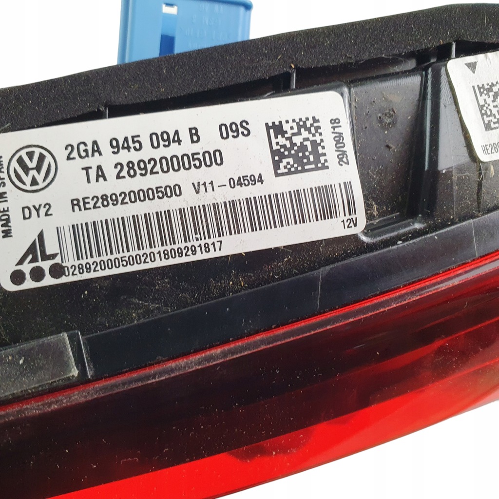 фото №8, Gd t-roc r-line лампы задняя задние комплект