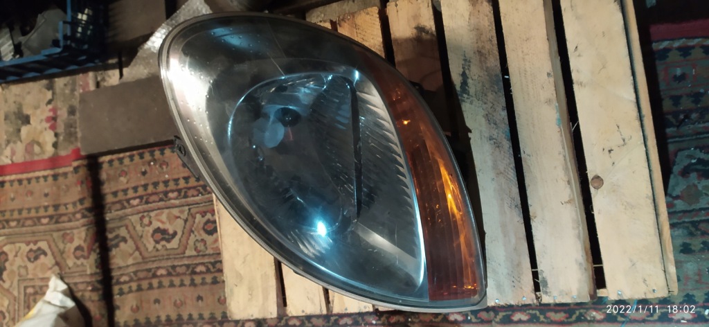 фото №1, Лампа левая перед renault kangoo i lift