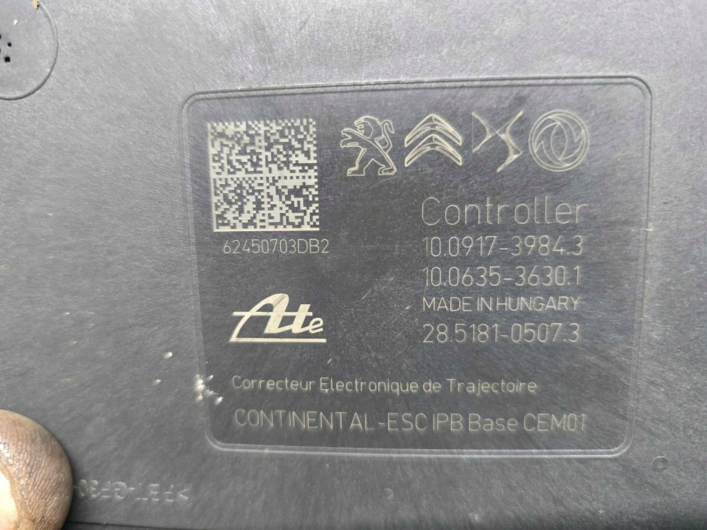 Насос abs opel corsa f peugeot 2008 citroen jeep 9860815280 в Україні