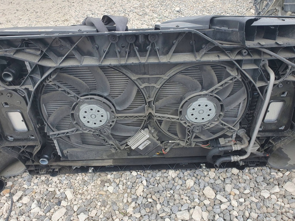 фото №6, Audi a4 b8 pas передній бампер радіатор лампи комплект kompletny перед