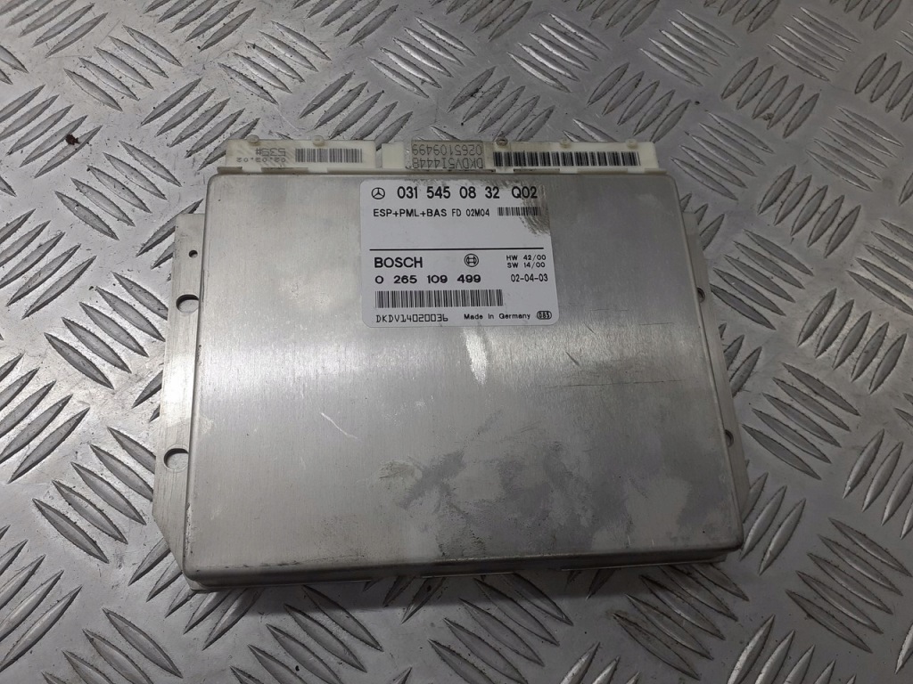 фото №1, Блок керування бортовий комп'ютер двигуна mercedes w210 3.2 cdi