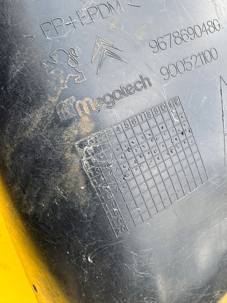 фото №8, Citroen c-elysee 2 ii peugeot 301 підкрилок правий задня праве задні 9678690480