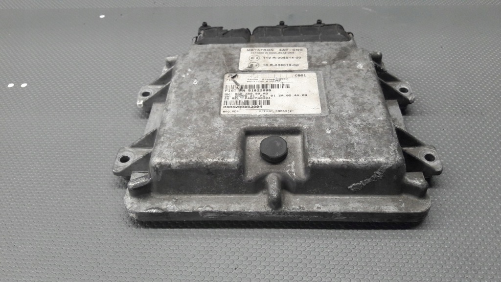 фото №1, 51822896 бортовой компьютер двигателя fiat panda ii 1.2
