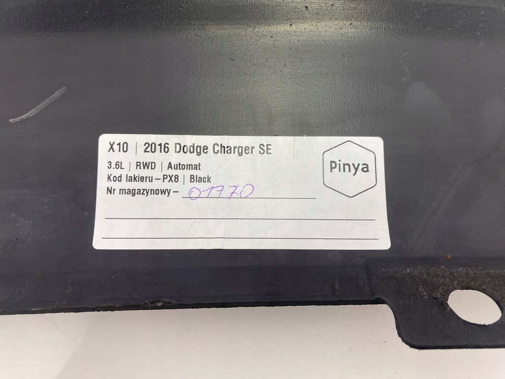 фото №6, Спойлер накладка бампера dodge charger 2015+ usa