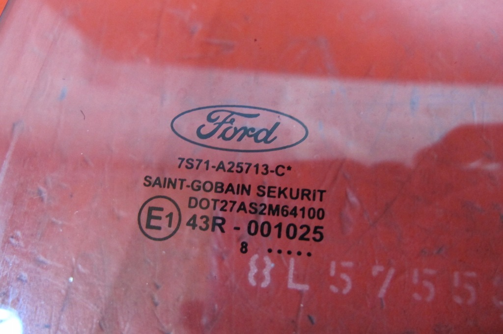 фото №2, Ford mondeo iv 4 mk4 ba7 hb 5d скло двері ліва задня задня 2008 rok