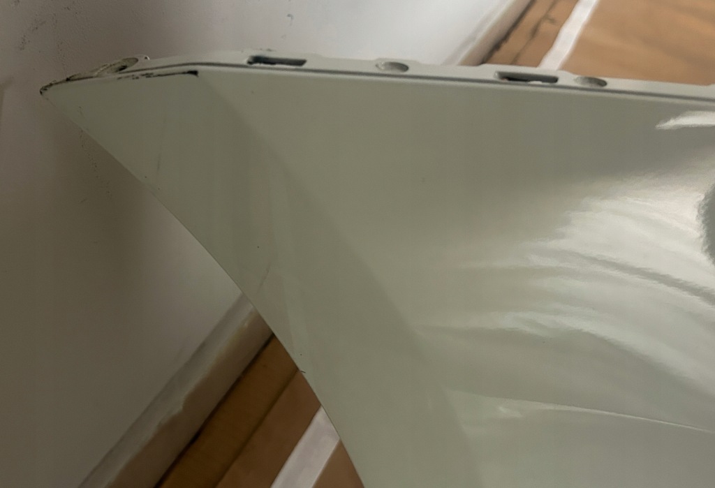 Vw golf 7 рестайлинг  2017-2020 бампер задний универсал pure white lc9a Киев