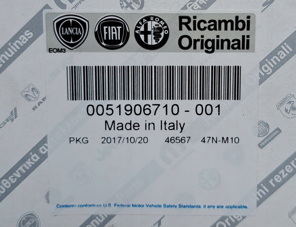 фото №5, Оригинал электроклапан 7.03003.00 51906710 fiat 500