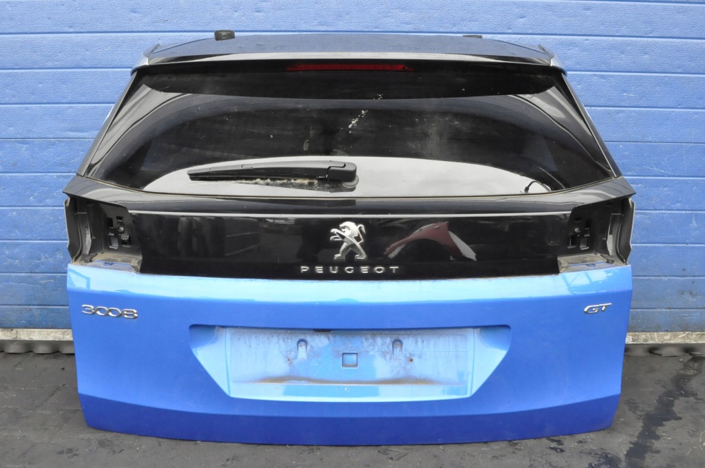 фото №1, Peugeot 3008 ii кришка багажника багажника задня задня скло