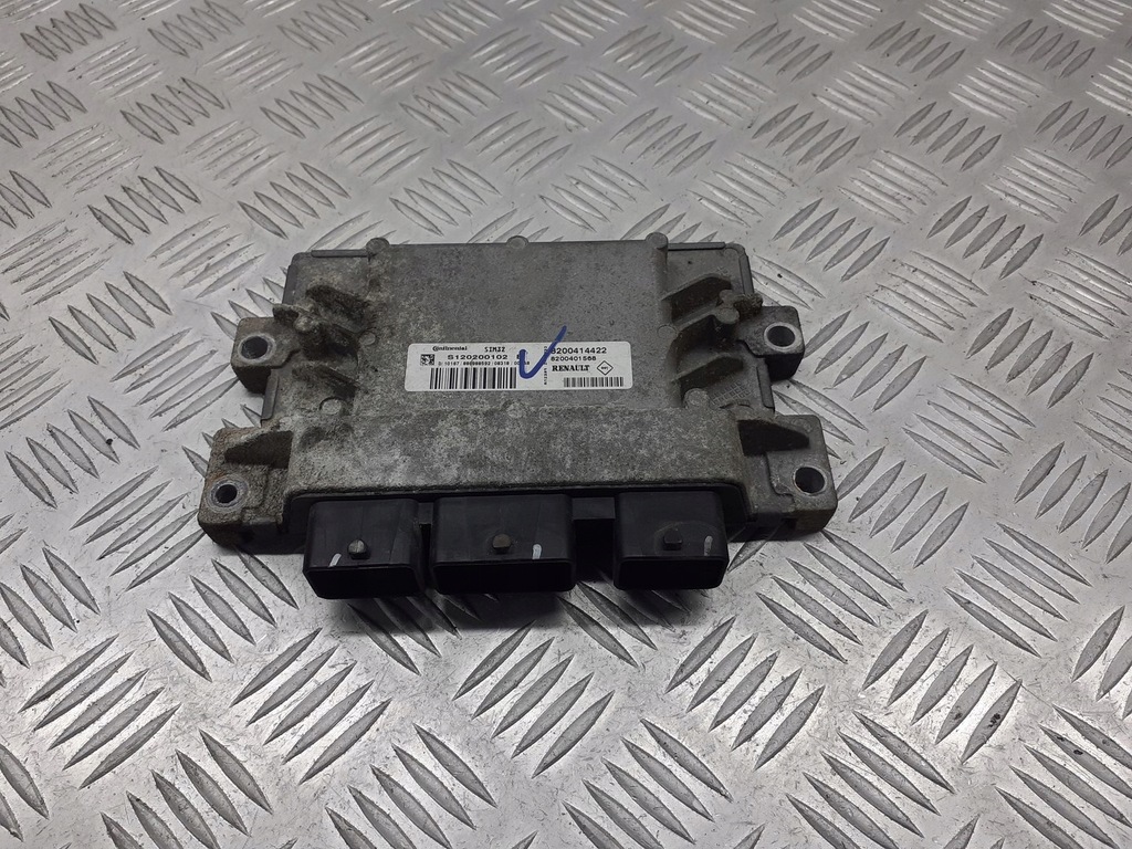 фото №1, Блок управления двигателя renault modus 1.2 8200414422