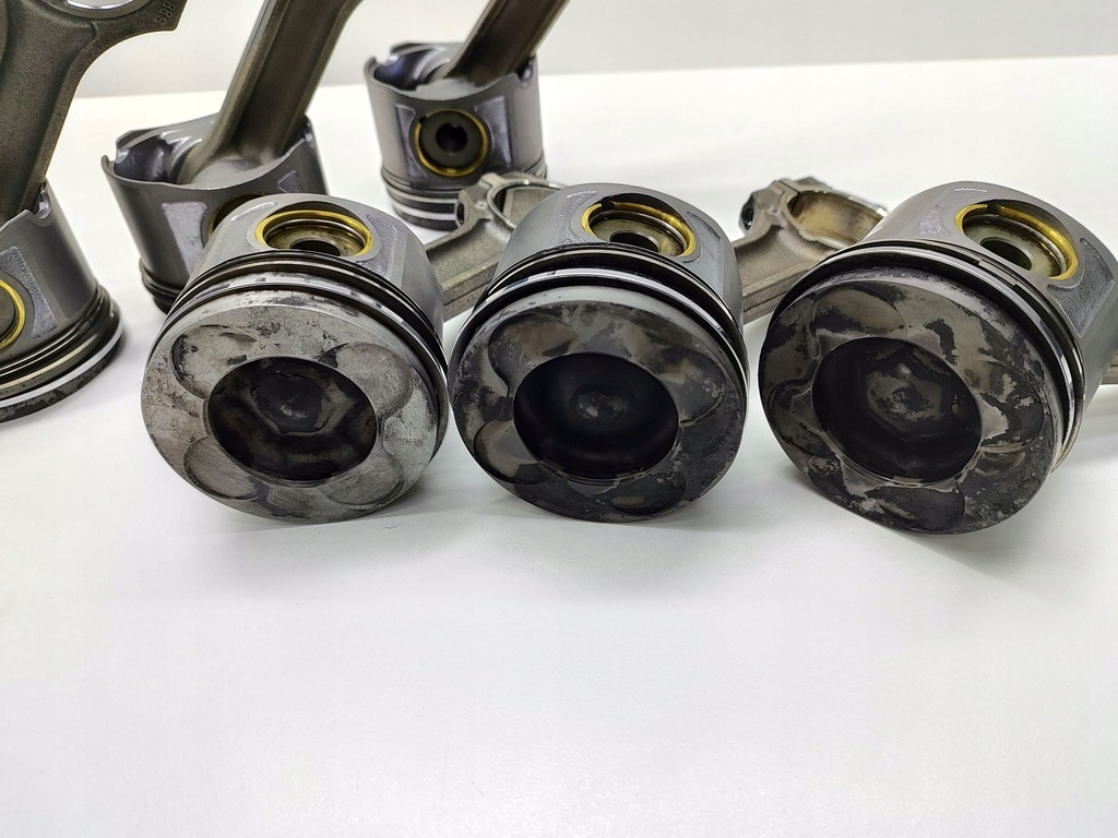 фото №7, Bmw 5 e60 e61 2004 комплект поршень с шатун