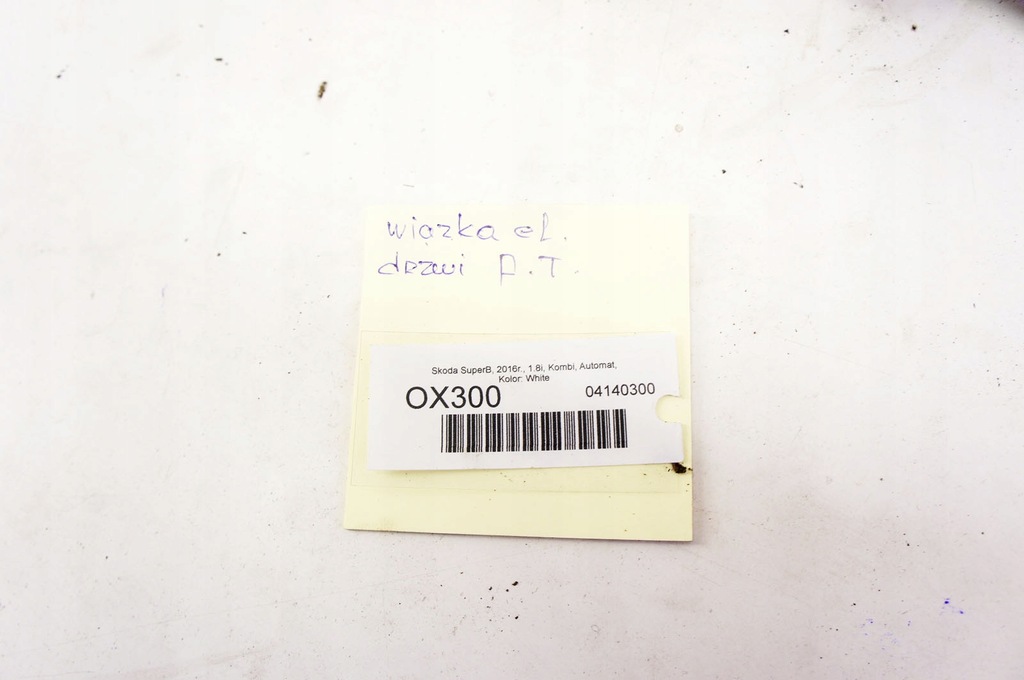 фото №5, Ox300 skoda superb iii джгут двері правий задня kombi 3v0971694a