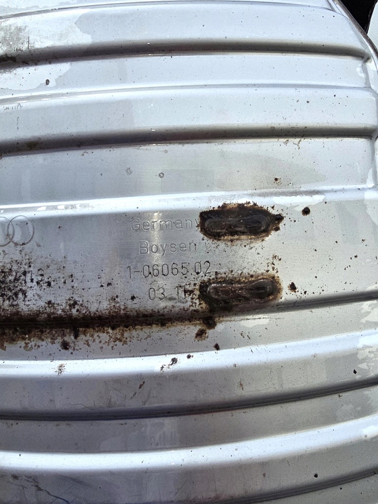 фото №11, Выхлоп гаситель kompletny audi s4 b8 2011r 3.0 v6 tfsi 245kw lz7h