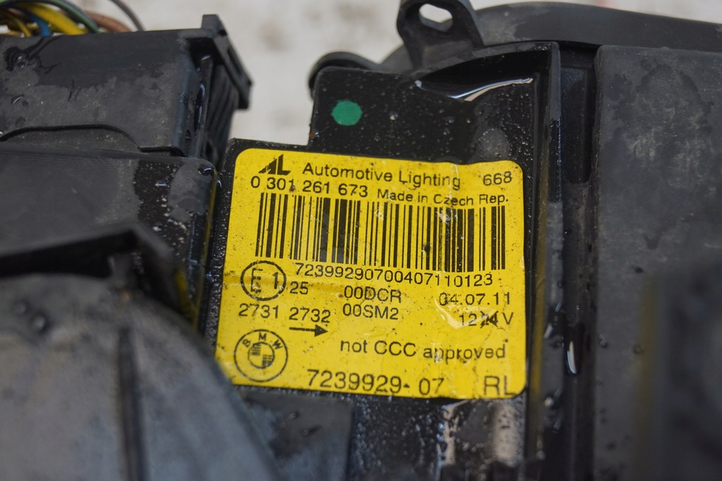 фото №11, Bmw e92 lift ксенон лампа левая перед uk