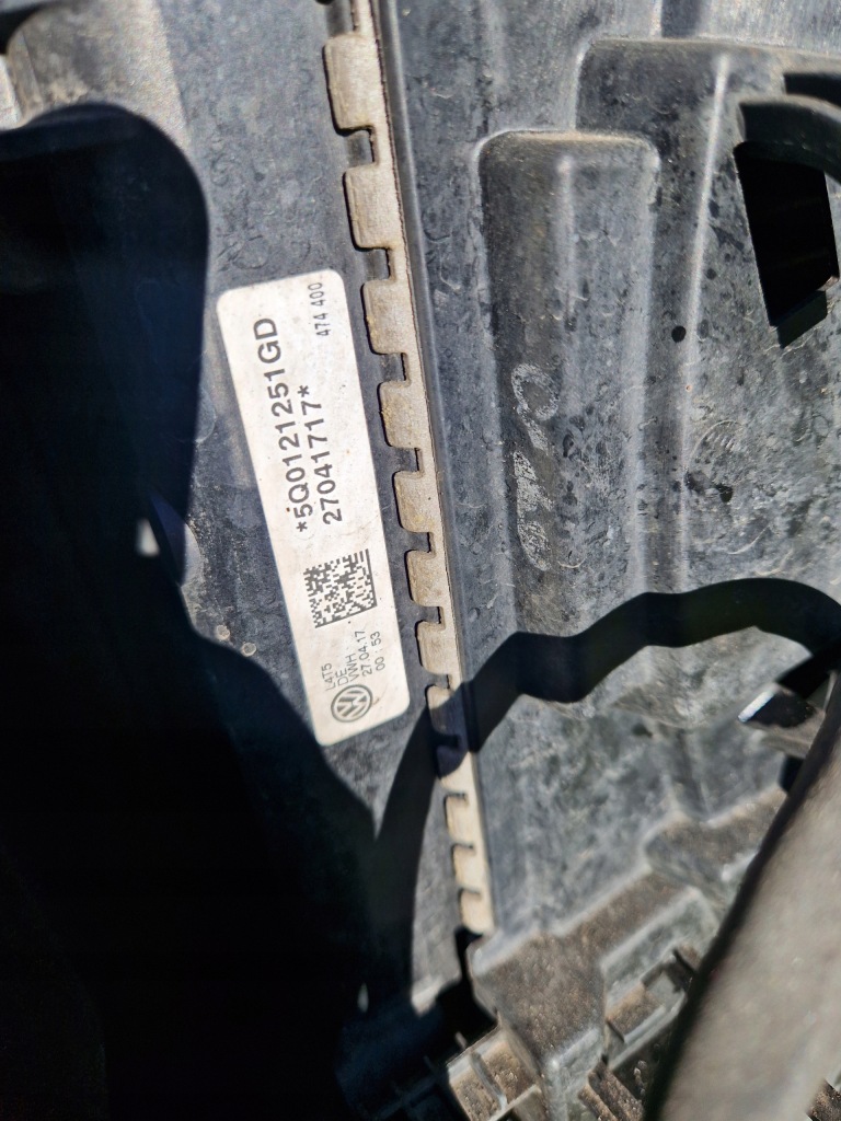 фото №11, Skoda superb 3 iii 3v 3v5 pas передний tdi dsg усилитель радиатор балка