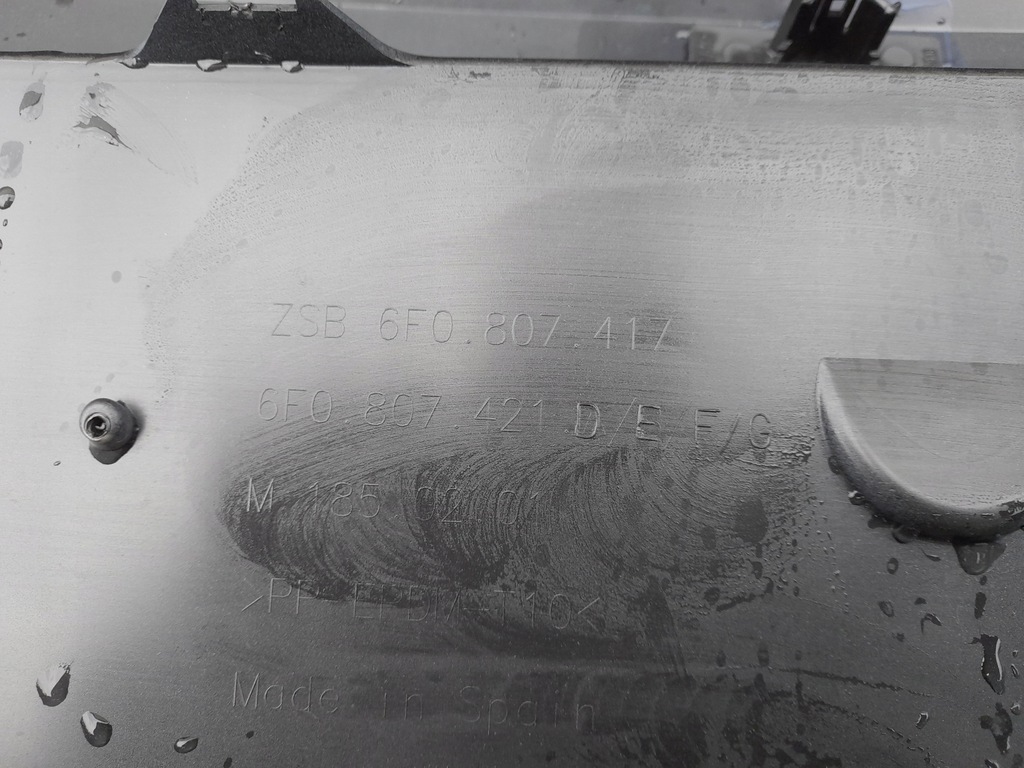 фото №8, Seat ibiza v бампер задний fr 6f0807417