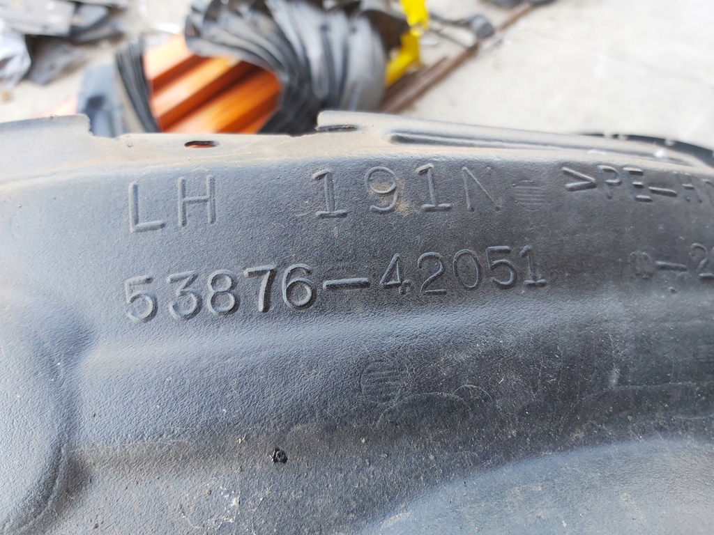 фото №6, Toyota rav4 ii підкрилок лівий перед бризковик orygina