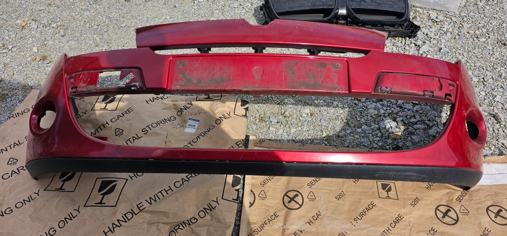 фото №1, Бампер перед renault megane 3 iii 08-12 красный