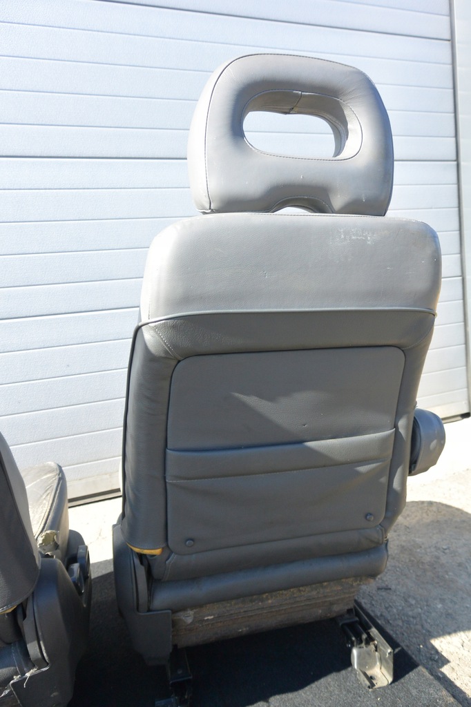 фото №16, Сиденье правый левый кожа пневматический подлокотник mitsubishi pajero ii kpl