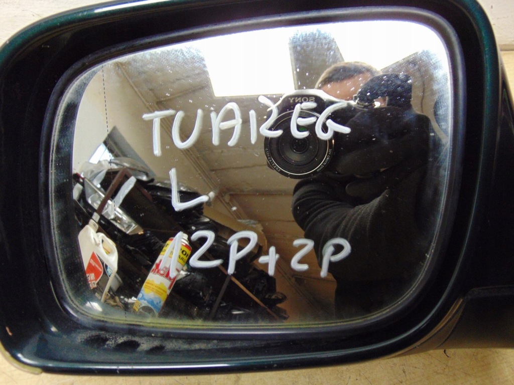 Дзеркало ліва vw touareg 14 pin 12+2 європа Київ