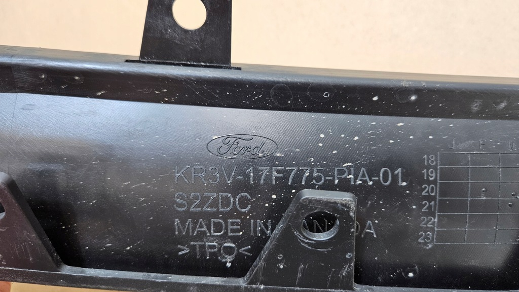 фото №13, Накладка бампера перед ford mustang vi shelby