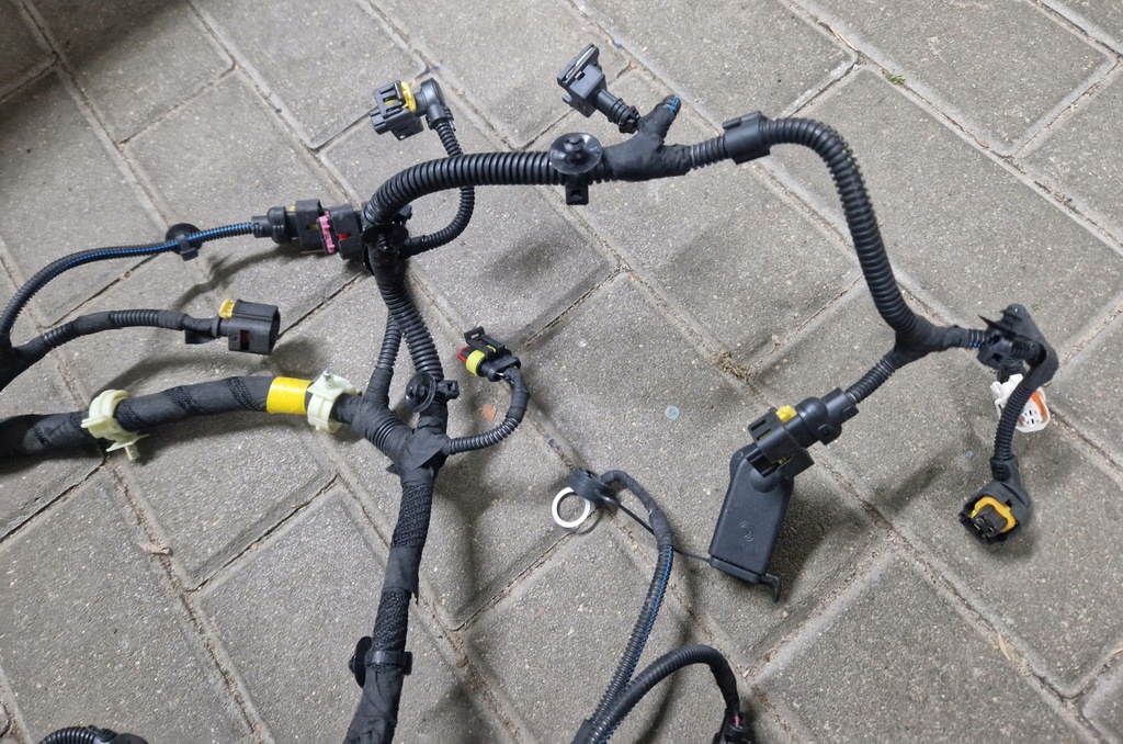 фото №5, Alfa romeo mito twinair turbo 0.9 105 hp електропроводка двигуна 00552560460