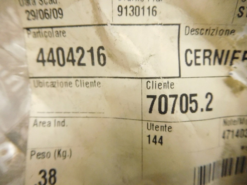 фото №5, Fiat оригинальный номер 4404216 петля, крышка двигателя panda i